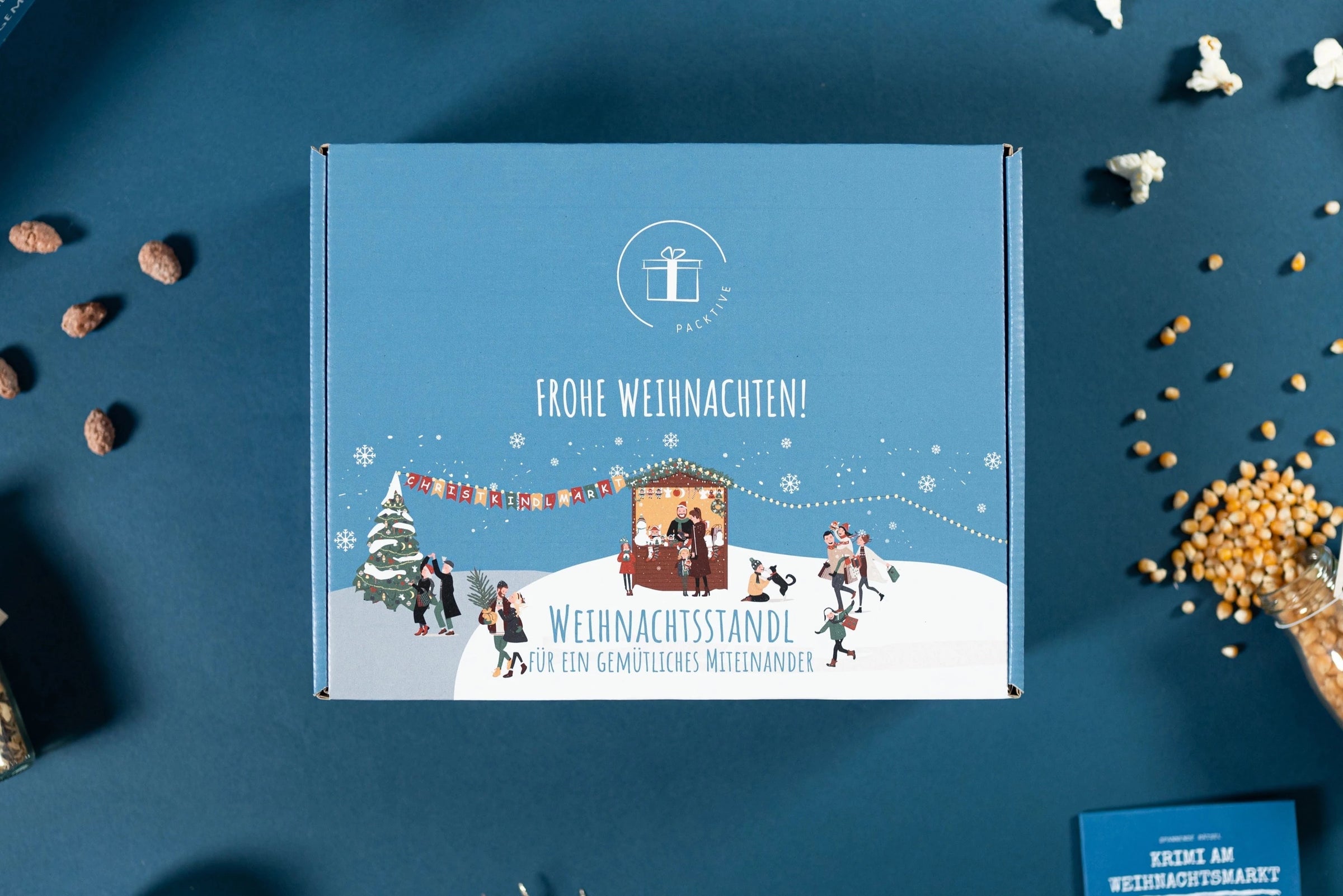 Die Krimi Weihnachtsbox 2024 - Mitarbeiter mit spannenden Rätsel in die Weihnachtsferien schicken