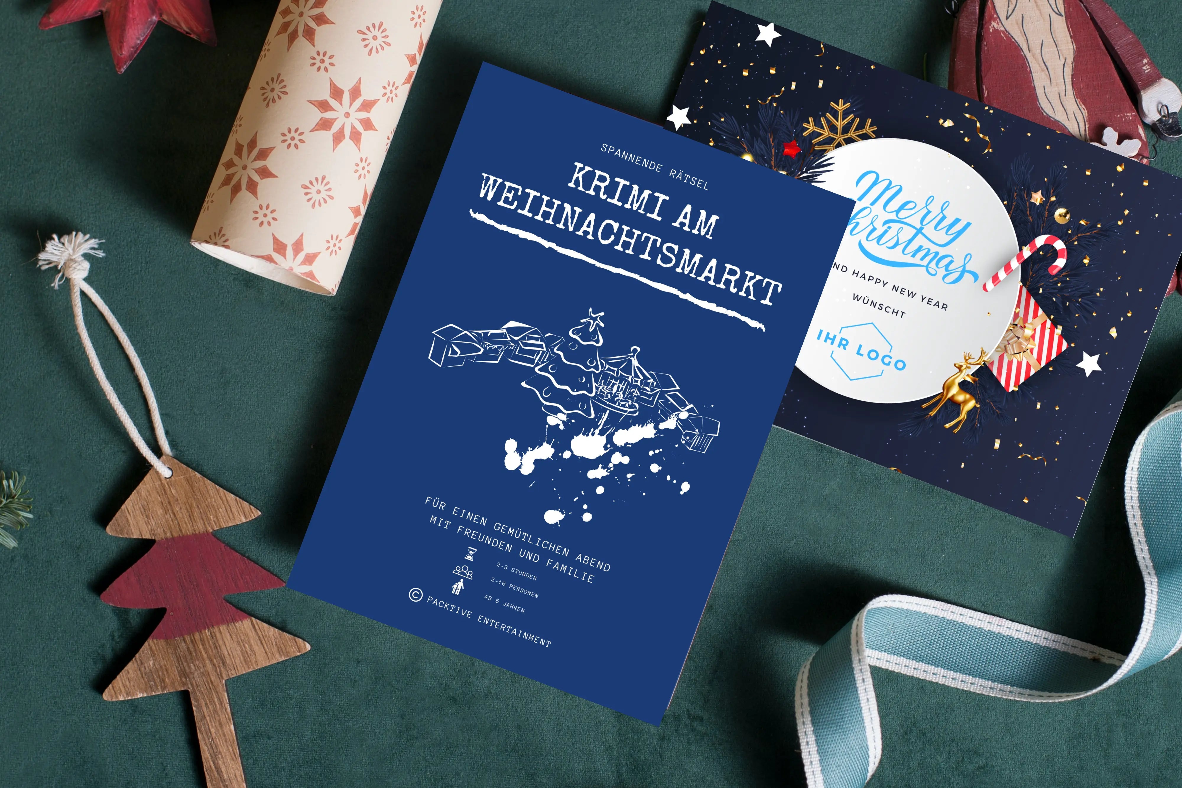 Krimi am Weihnachtsmarkt Mitarbeiter Edition mit Geschenkumschlag Krimi am Weihnachtsmarkt Mitarbeiter Edition mit Geschenkumschlag